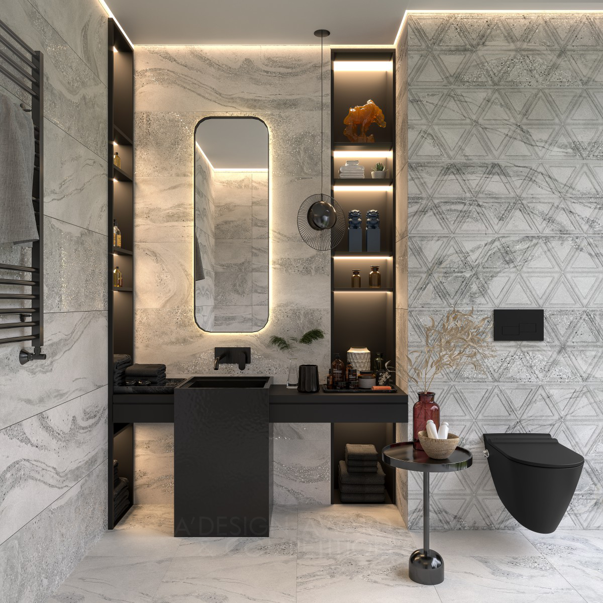 Bien Design Team wins Silver at the prestigious A' Building Materials and Construction Components Design Award with Famous Wall Tile and Glazed Porcelain.