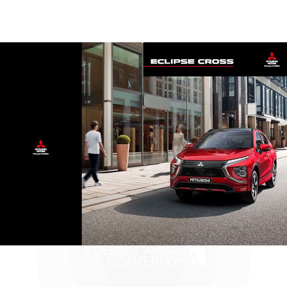 Mitsubishi Motors Eclipse Cross Brochures of Car Products and Functions by Noriko Hirai Silver Advertising, Marketing and Communication Design Award Winner 2021 