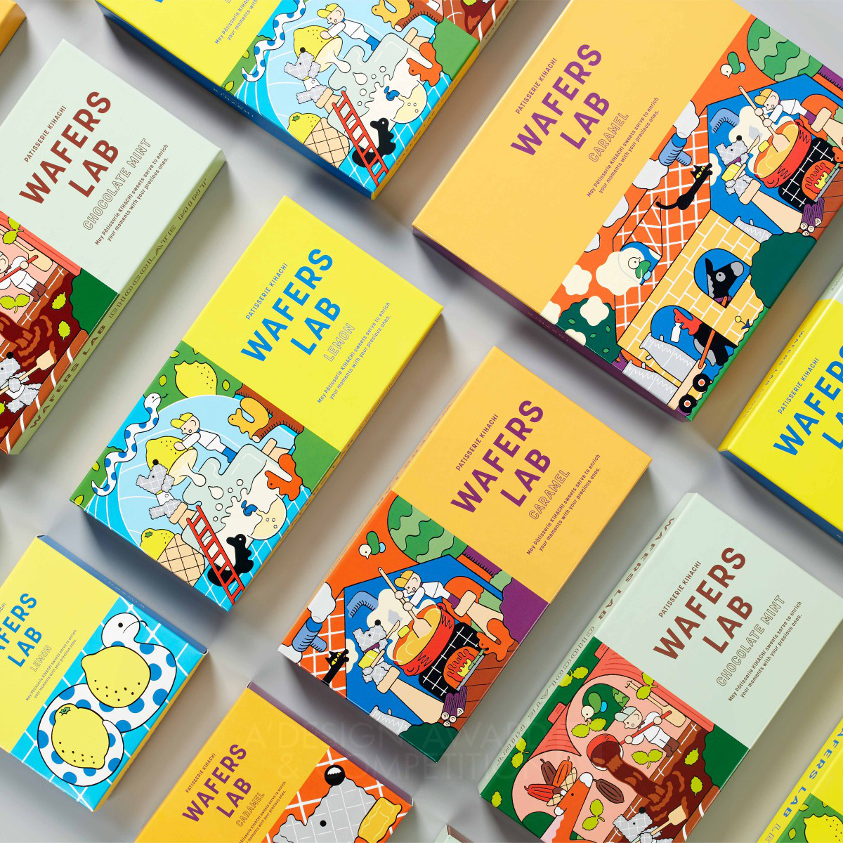 Wafers Lab Packaging by Dodo Design Co., Ltd.