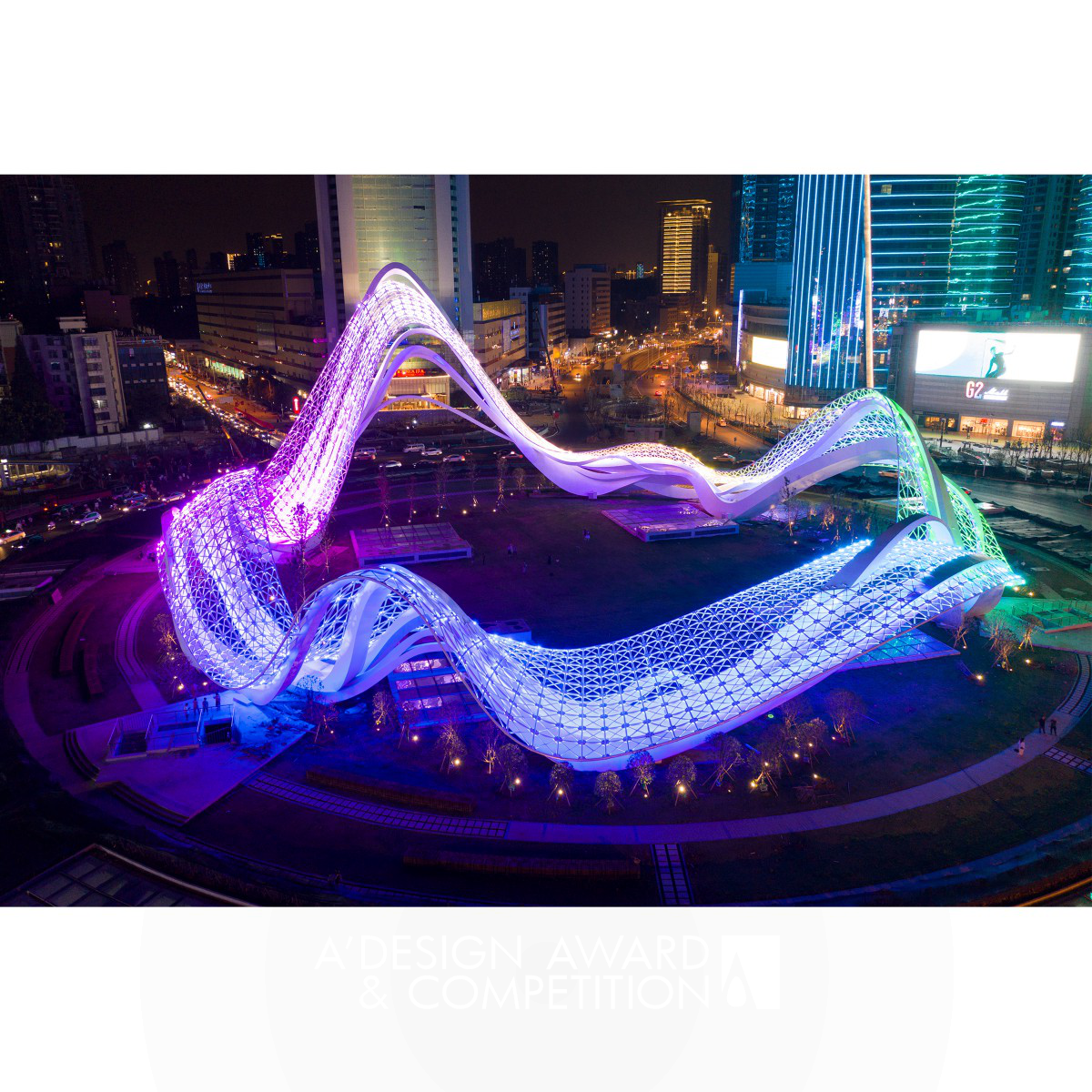 CAPA Giant Installation Artwork with Lights