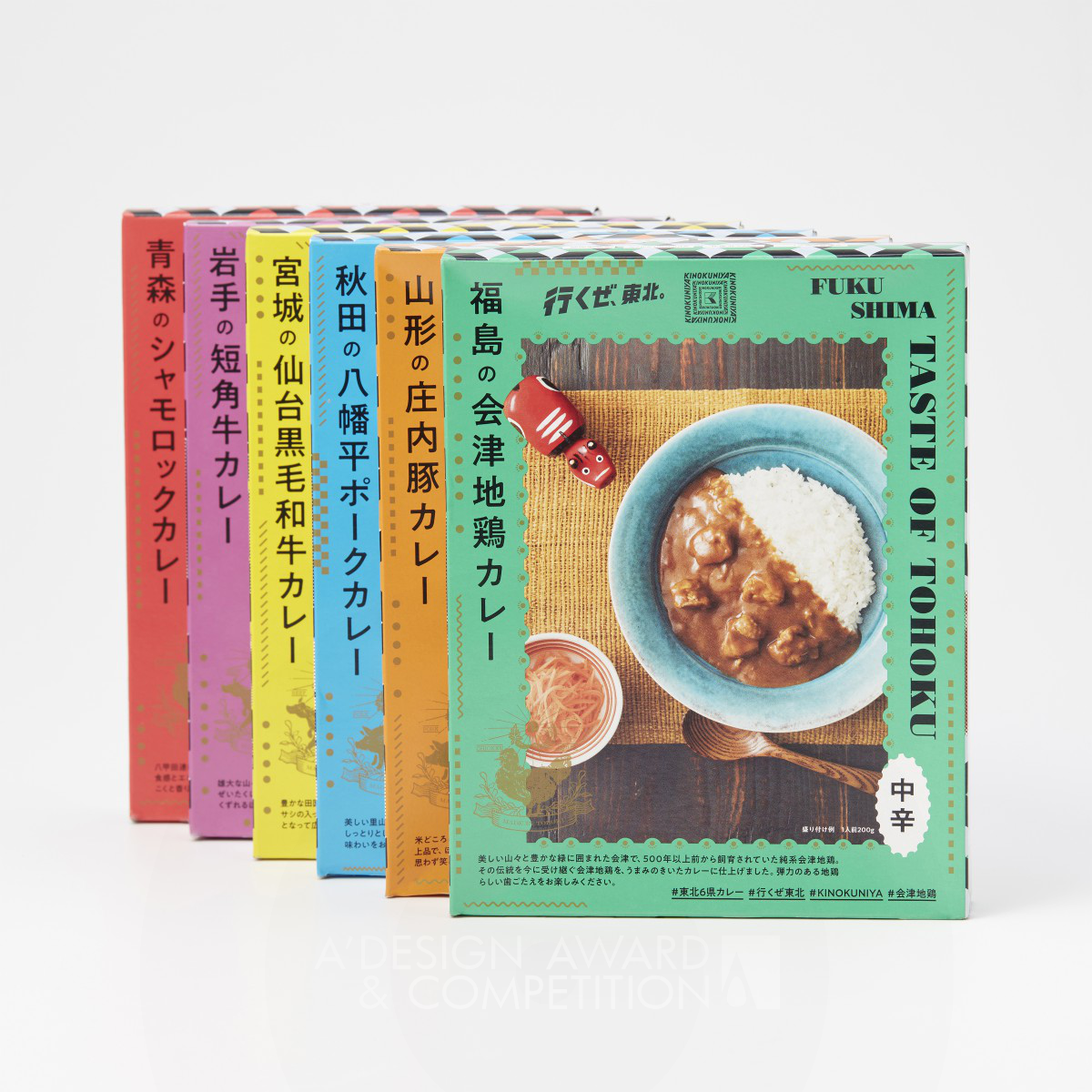 Taste of Tohoku Packaging by Dodo Design Co   Ltd 