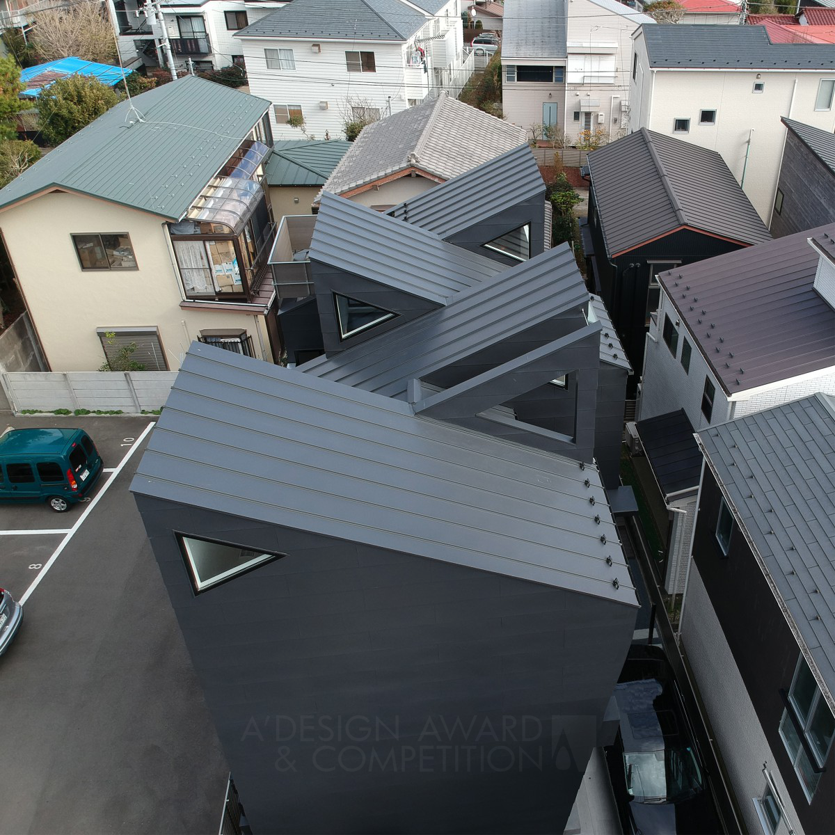 Hikari Tsuzuraori Residential House by Hironari Itoi
