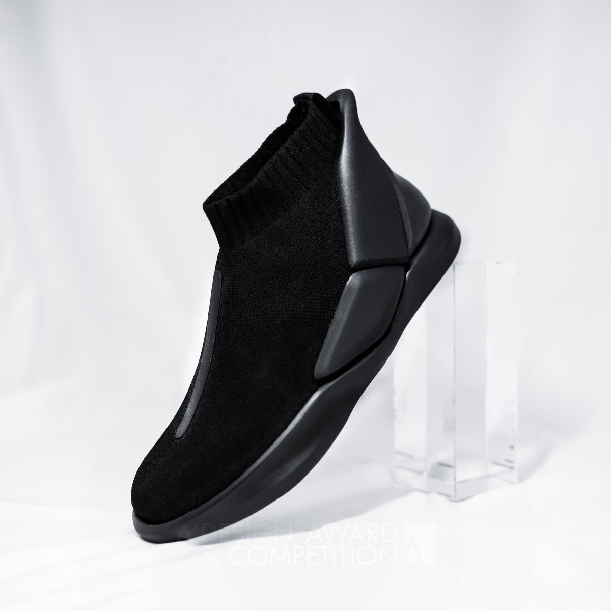 Hengbo Zhang wins Iron at the prestigious A' Footwear, Shoes and Boots Design Award with Adamas Shoes.