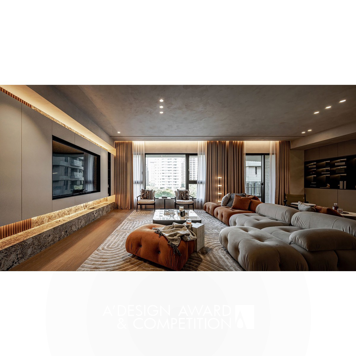 Absolute Aesthetics Residence by Ting Hao Juan Bronze Interior Space and Exhibition Design Award Winner 2024 