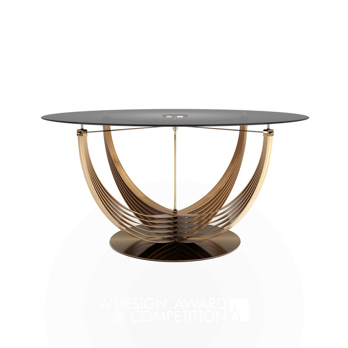 Bamboo Bow Dining Table
