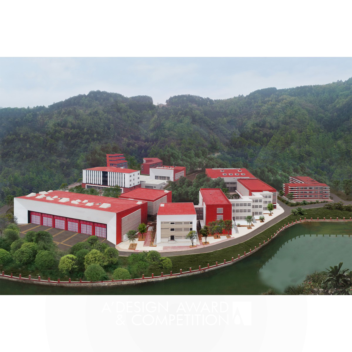 Qian'nan İtfaiye İstasyonu: Geleneksel Yerleşimlerden Modern Kamusal Alanlara