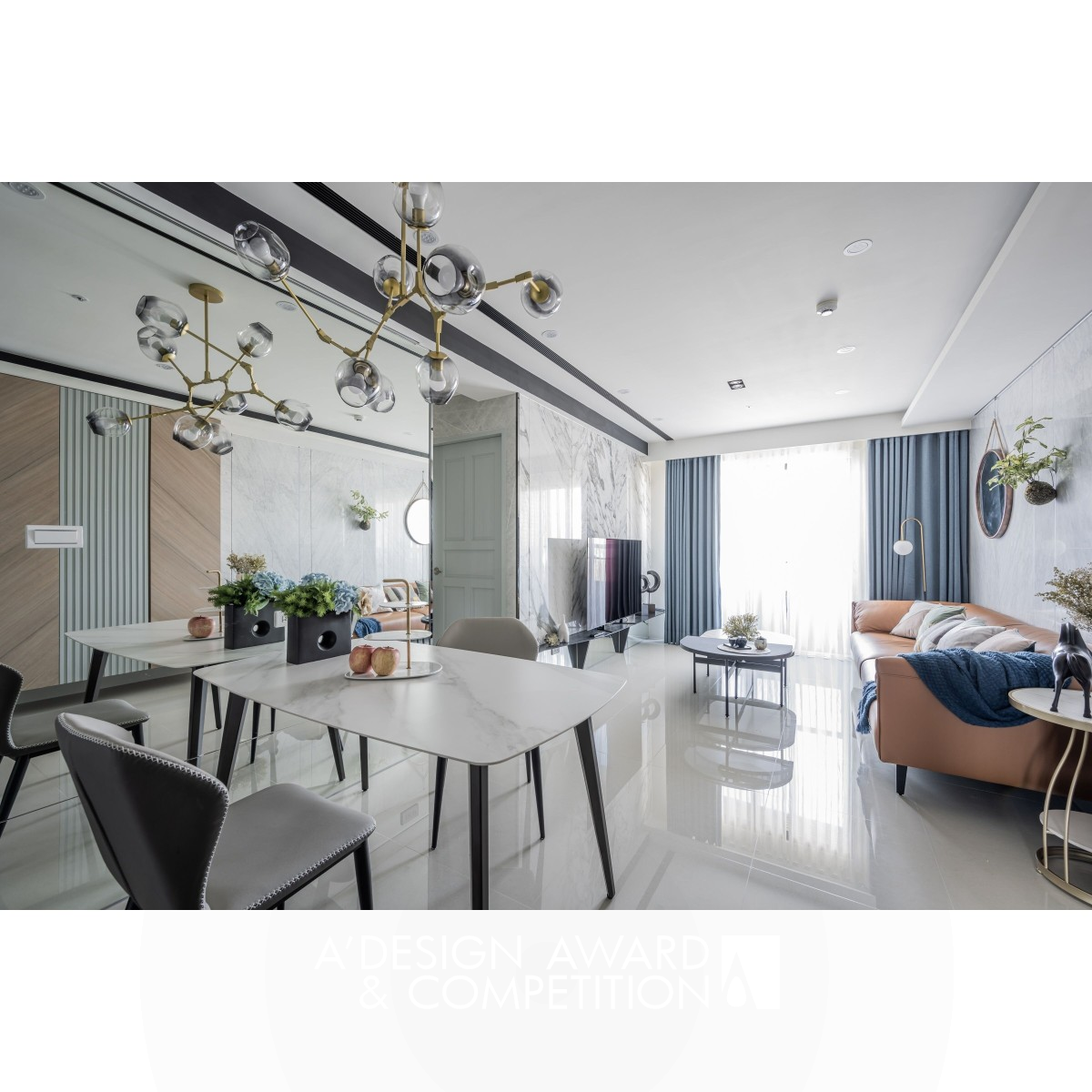 Light Colors Accessible Luxury: Un Hogar Residencial que Combina Elegancia y Tranquilidad