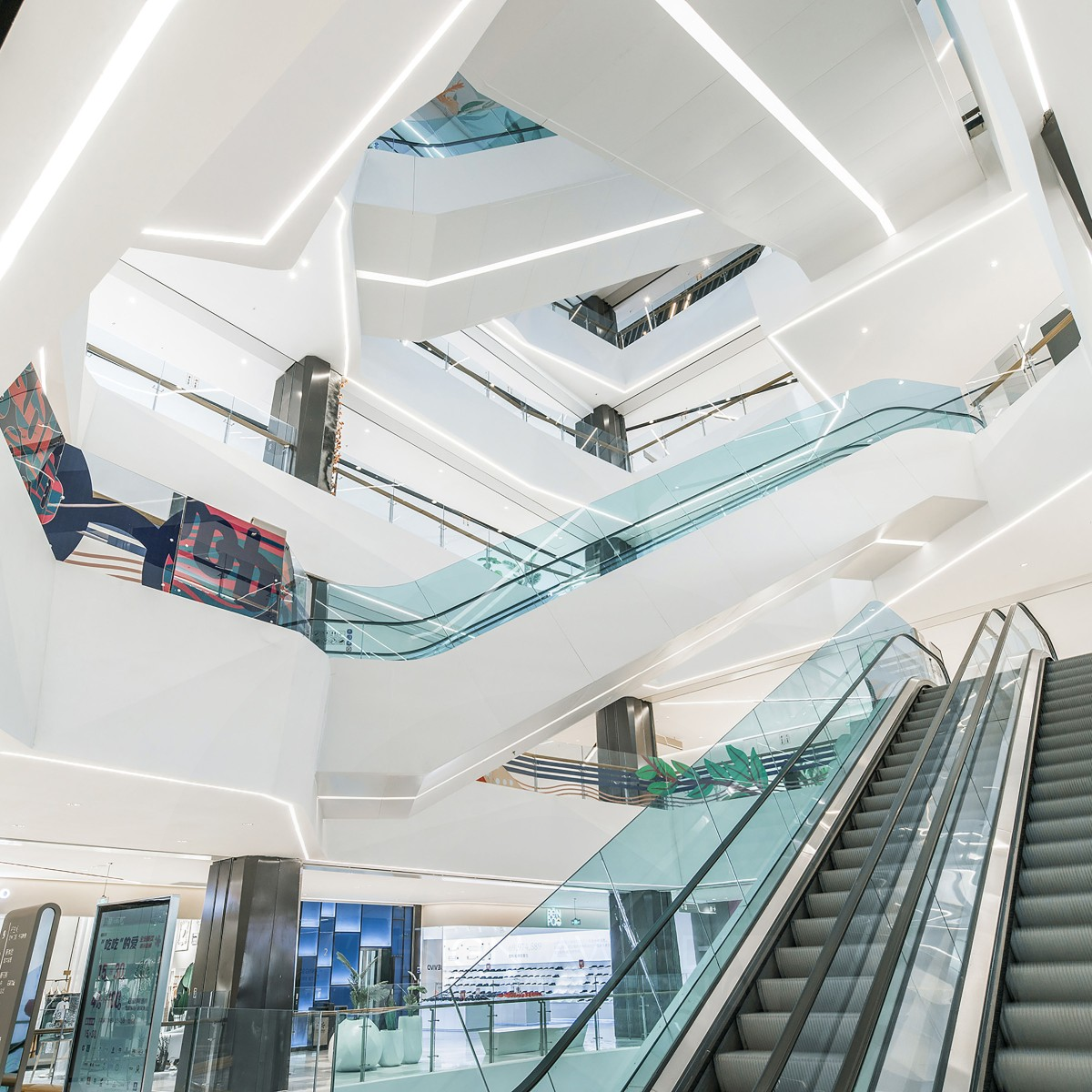 Xintian 360 Plaza Taikang W Mall Shopping Center by Alex Chiang Silver Interior Space and Exhibition Design Award Winner 2022 