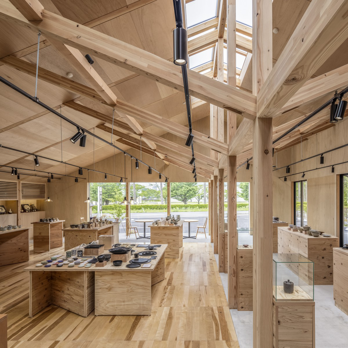 Obori Soma Ware Matsunaga Kiln Shop and Atelier by Naoya TOCHIO