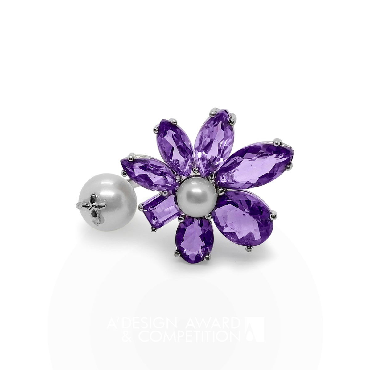 Purple Orchid  <b>Ring