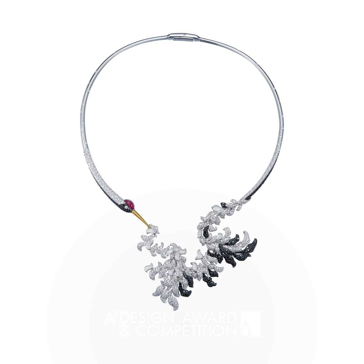 Dancing Crane Necklace  by Qingfeng Shanghai Qingfeng Electronic Technology Co., Ltd.