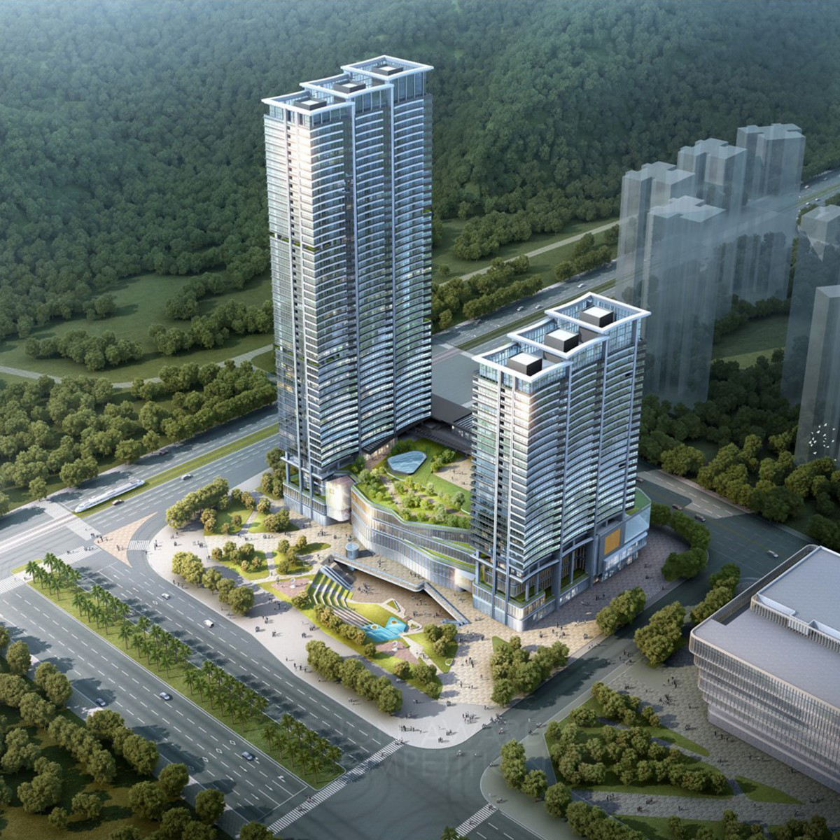 Huafa Xiangshan Project <b>Multifunctional Building