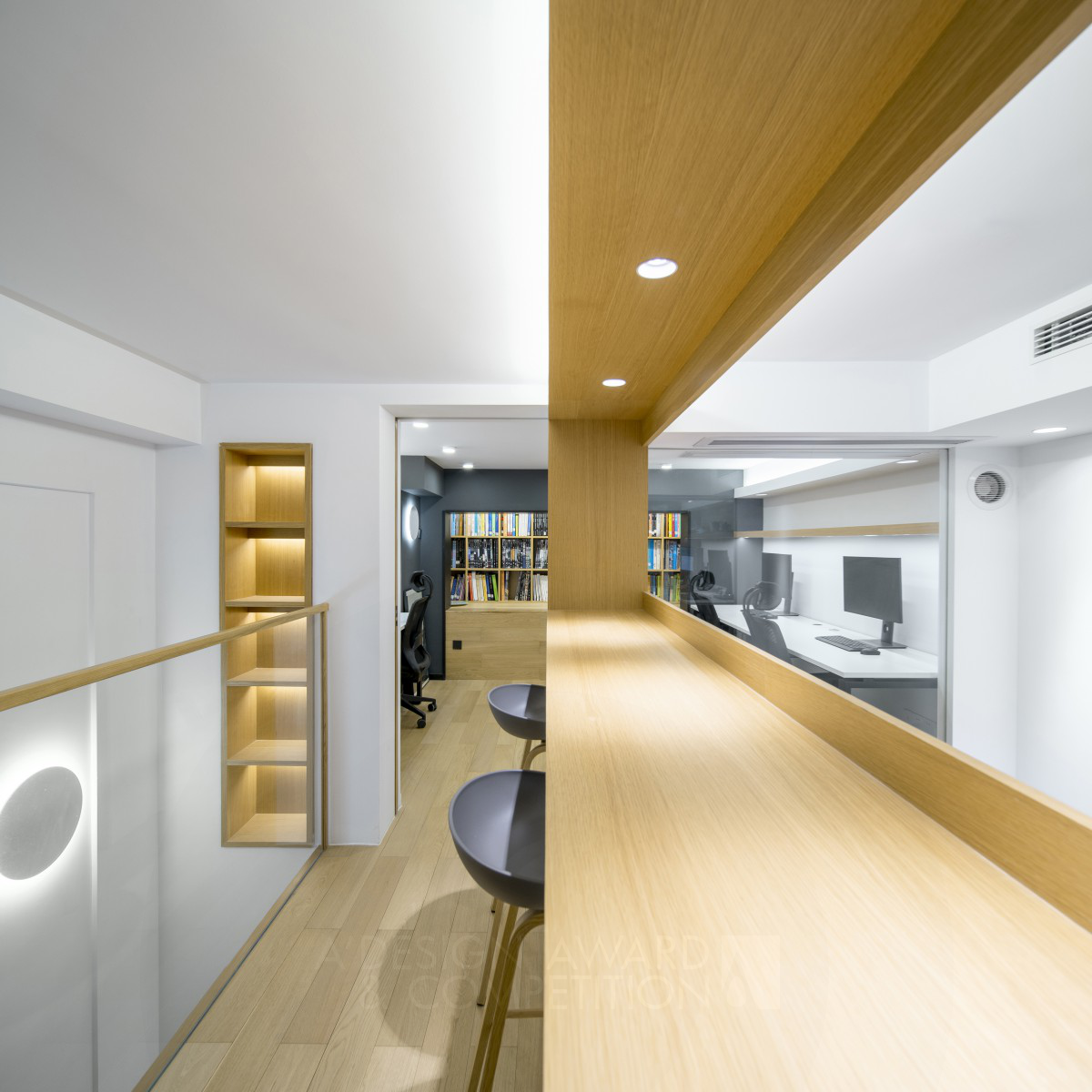 Jiruishe Loft Office Interior Design by He Wang and Hancui Lu