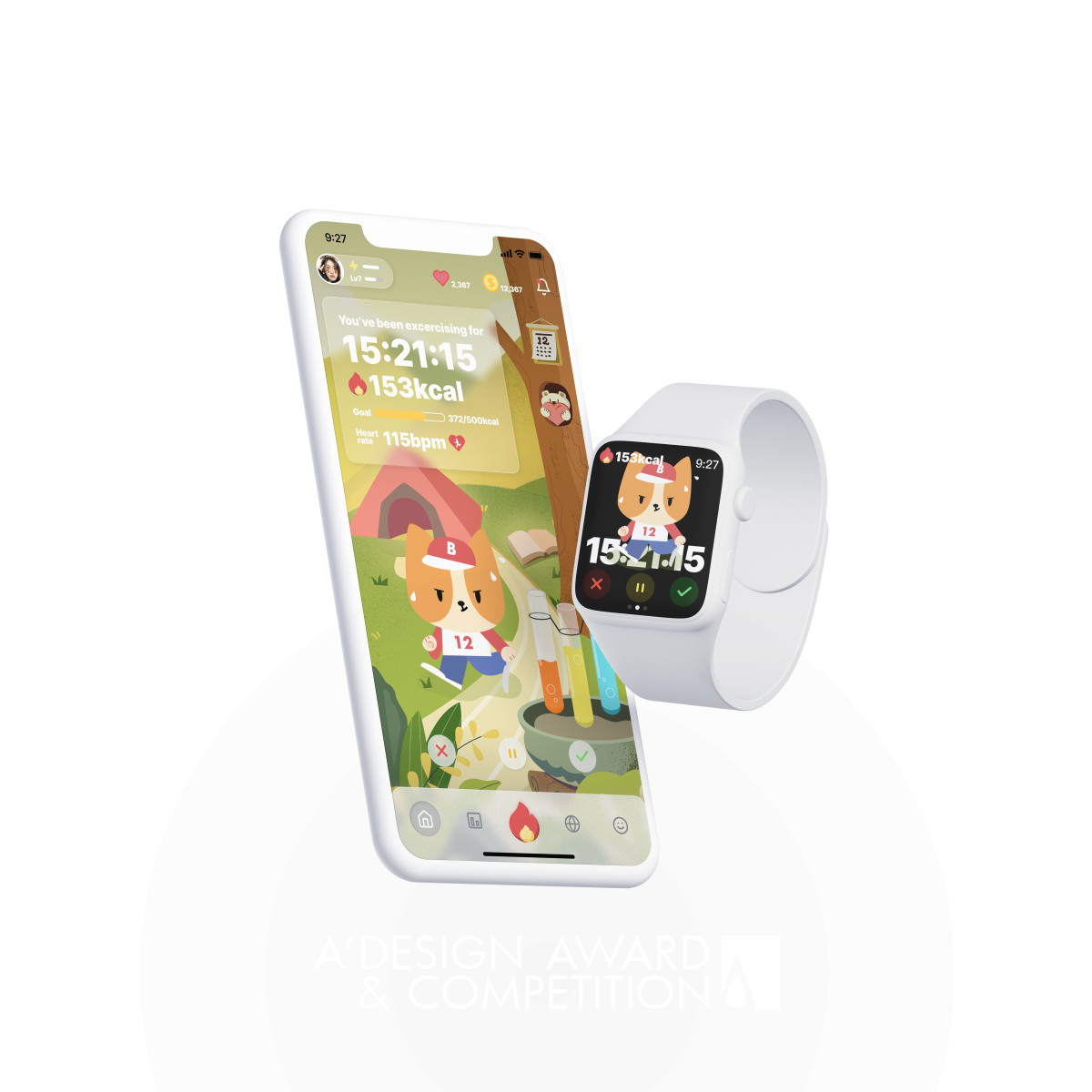 Magic Fitness Mobile and Smartwatch Application