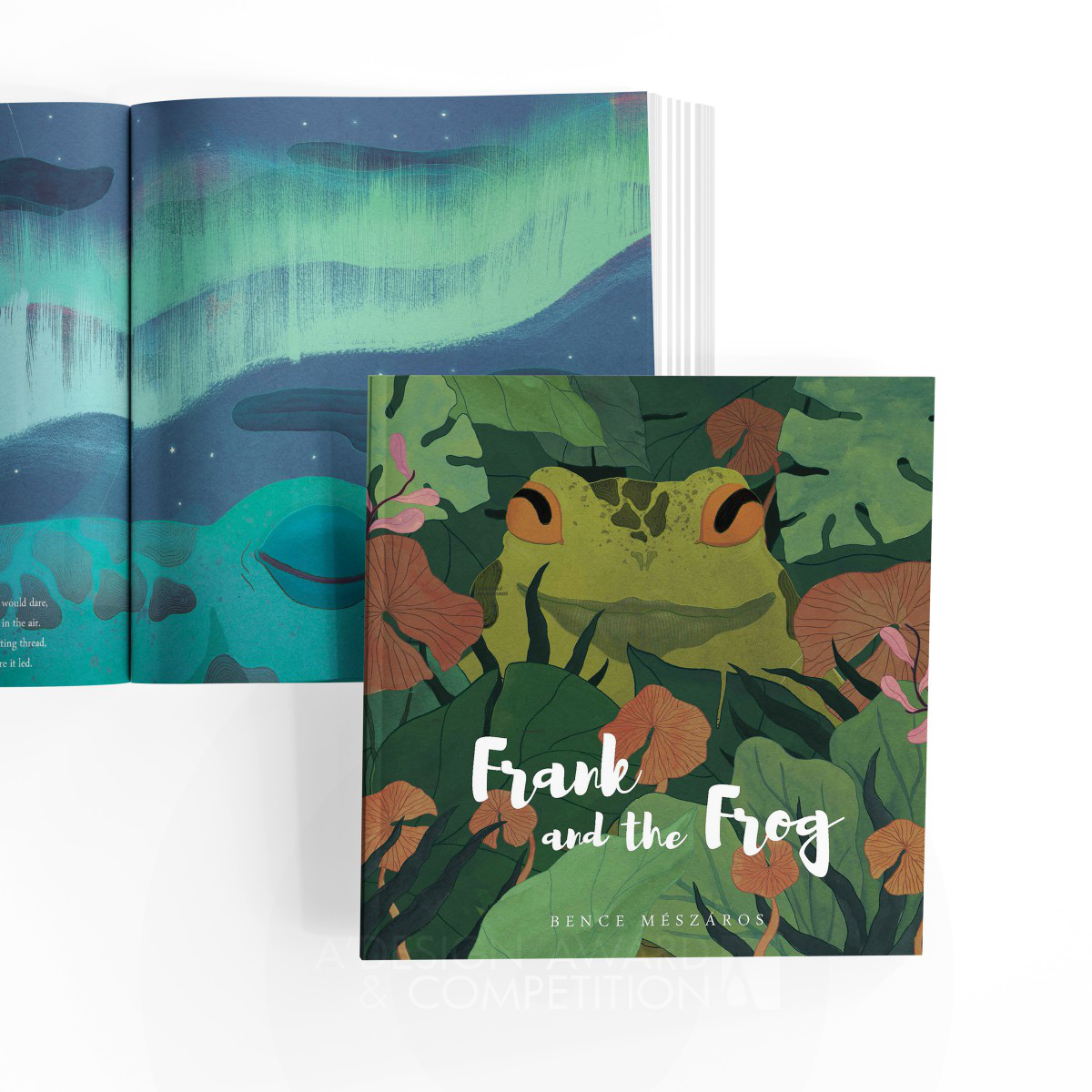 아름다운 이별을 그린 어린이 그림책, '프랭크와 개구리'