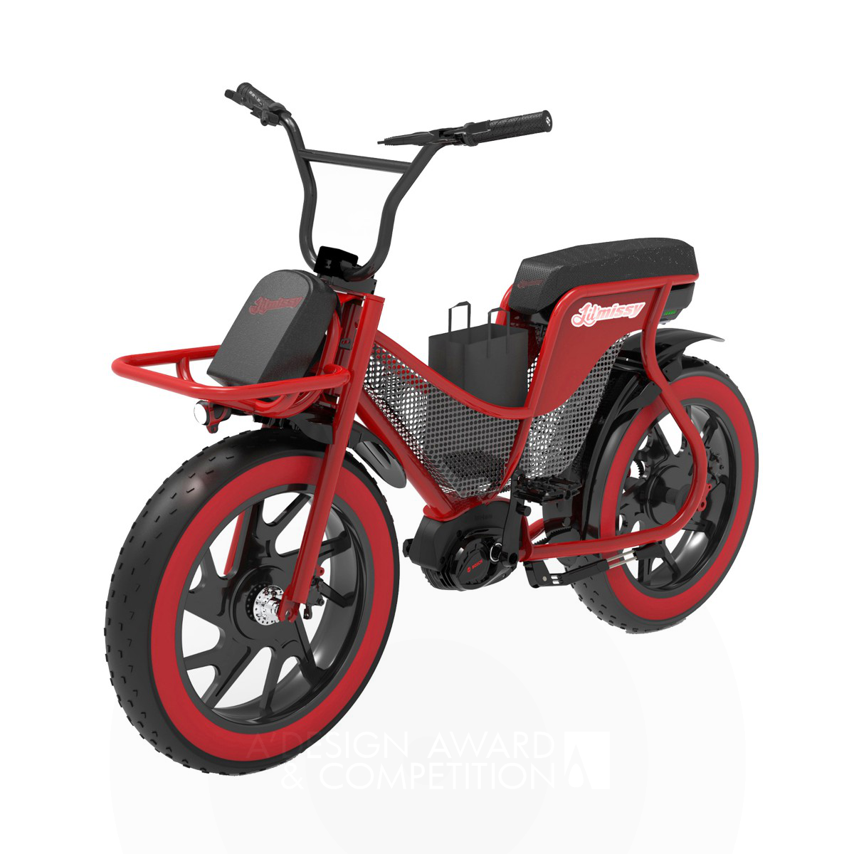 Lilmissy Electric Bicycle by Asbjoerk Stanly Mogensen Iron Vehicle, Mobility and Transportation Design Award Winner 2022 