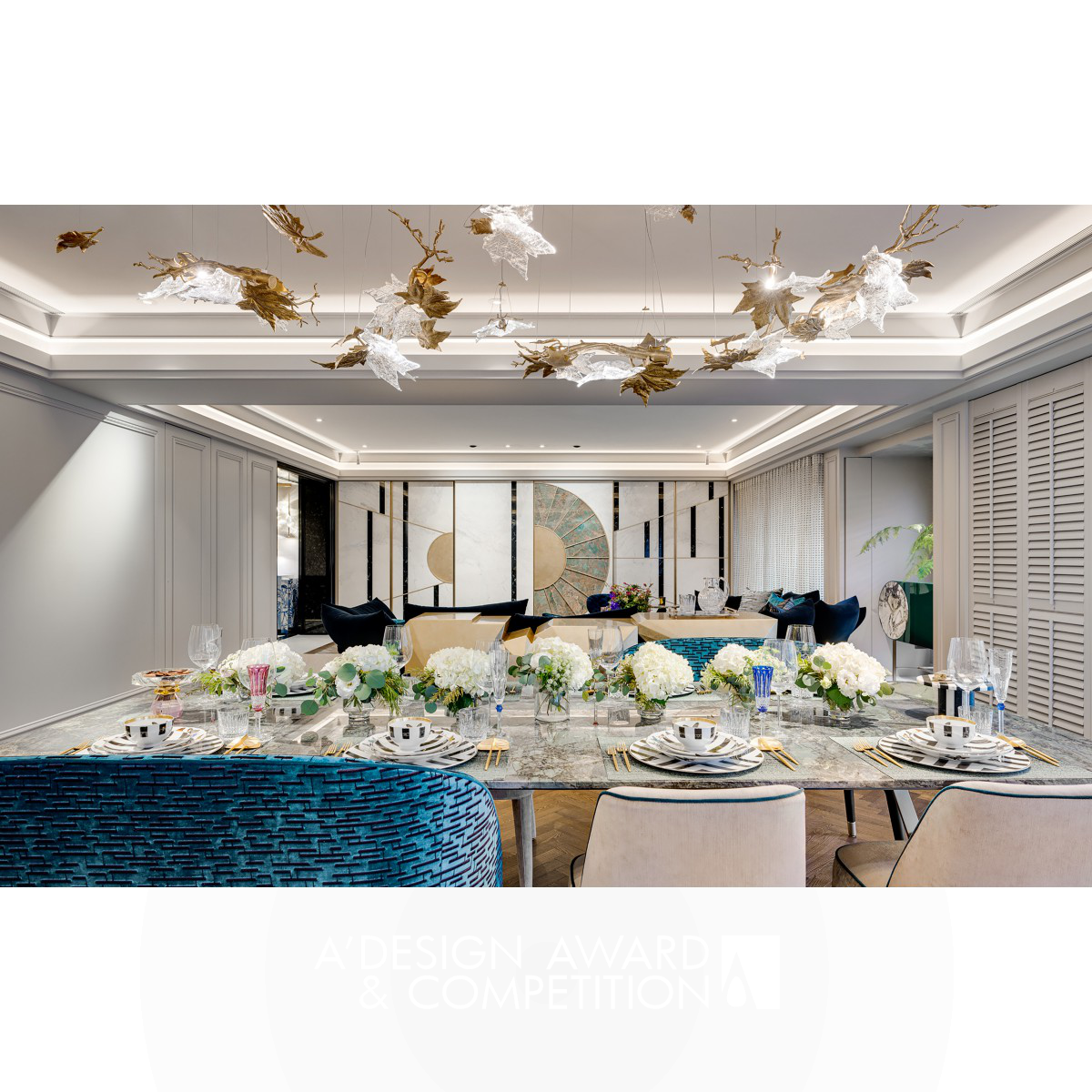 Idan Chiang of L&#039;atelier Fantasia Unveils &quot;Jewelry Box&quot; - A Luxurious Apartment Interior