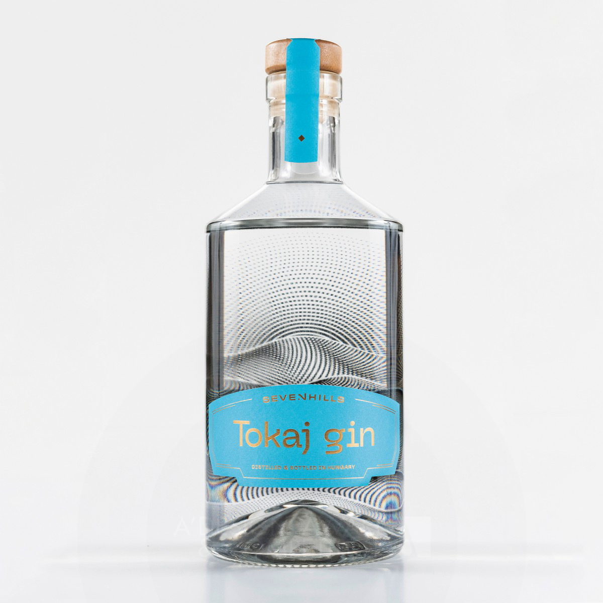 Tokaj Gin Label Packaging Design by Dora Haller