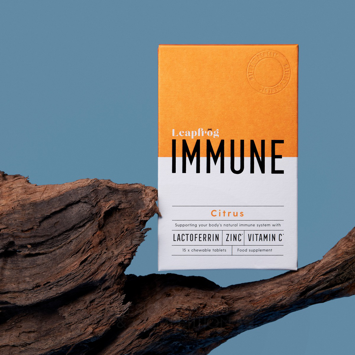 Leapfrog Immune Wellness Packaging by Jon Wallhouse
