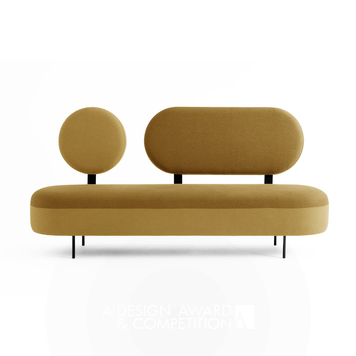 Графический диван: сочетание геометрии и комфорта
