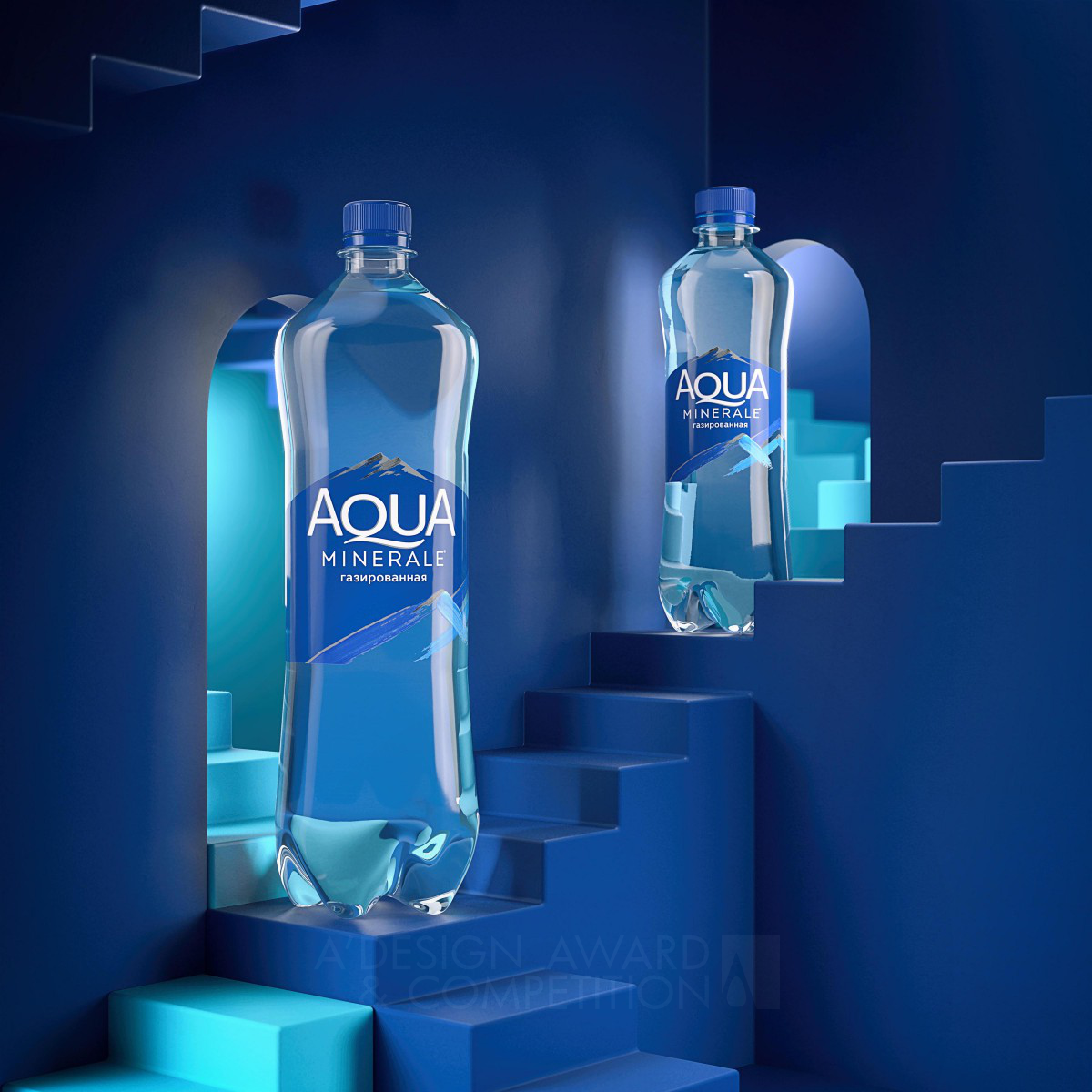 PepsiCo Design and Innovation wins Silver at the prestigious A' Packaging Design Award with Aqua Minerale Redesign Beverage Packaging.