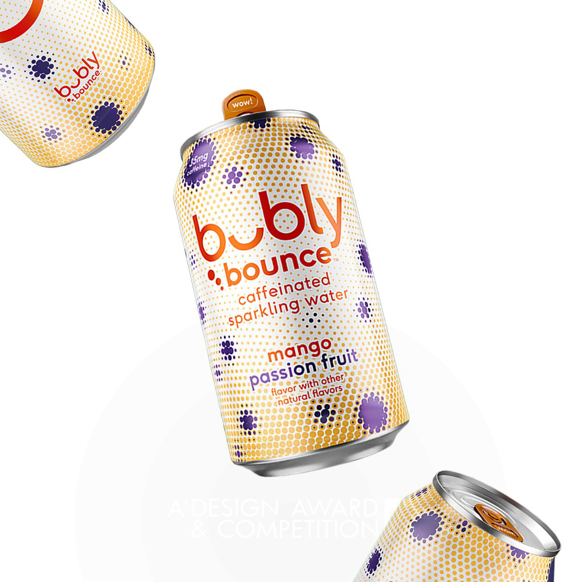 PepsiCo Design and Innovation wins Iron at the prestigious A' Packaging Design Award with Bubly Bounce Beverage Packaging.
