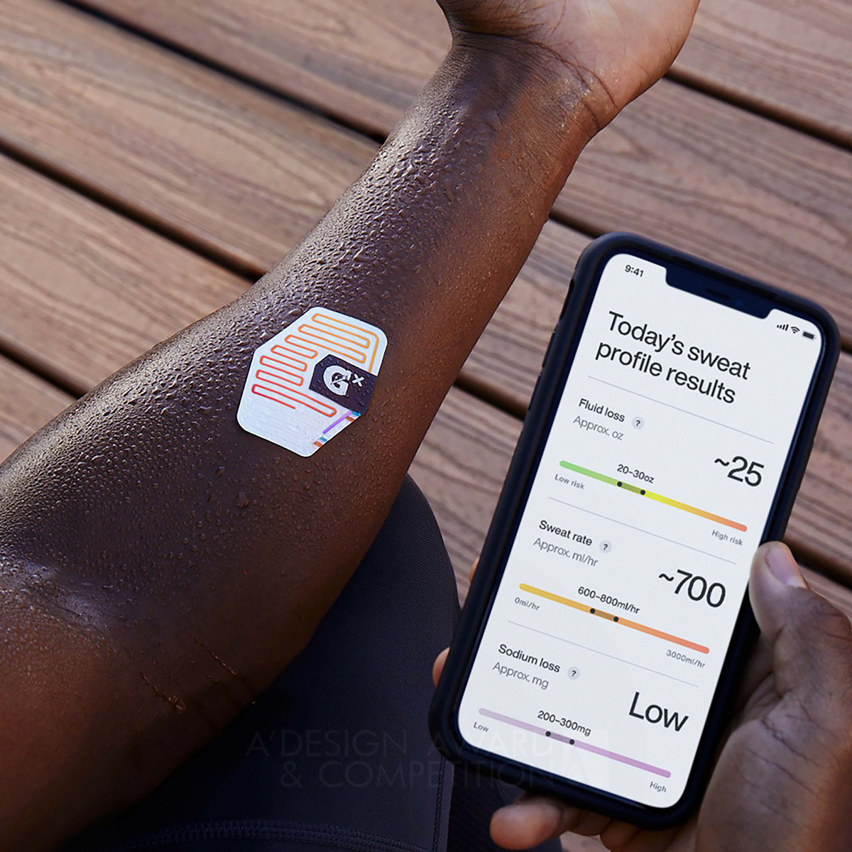 PepsiCo Design and Innovation wins Silver at the prestigious A' Mobile Technologies, Applications and Software Design Award with Gatorade GX Patch and APP Mobile Application.