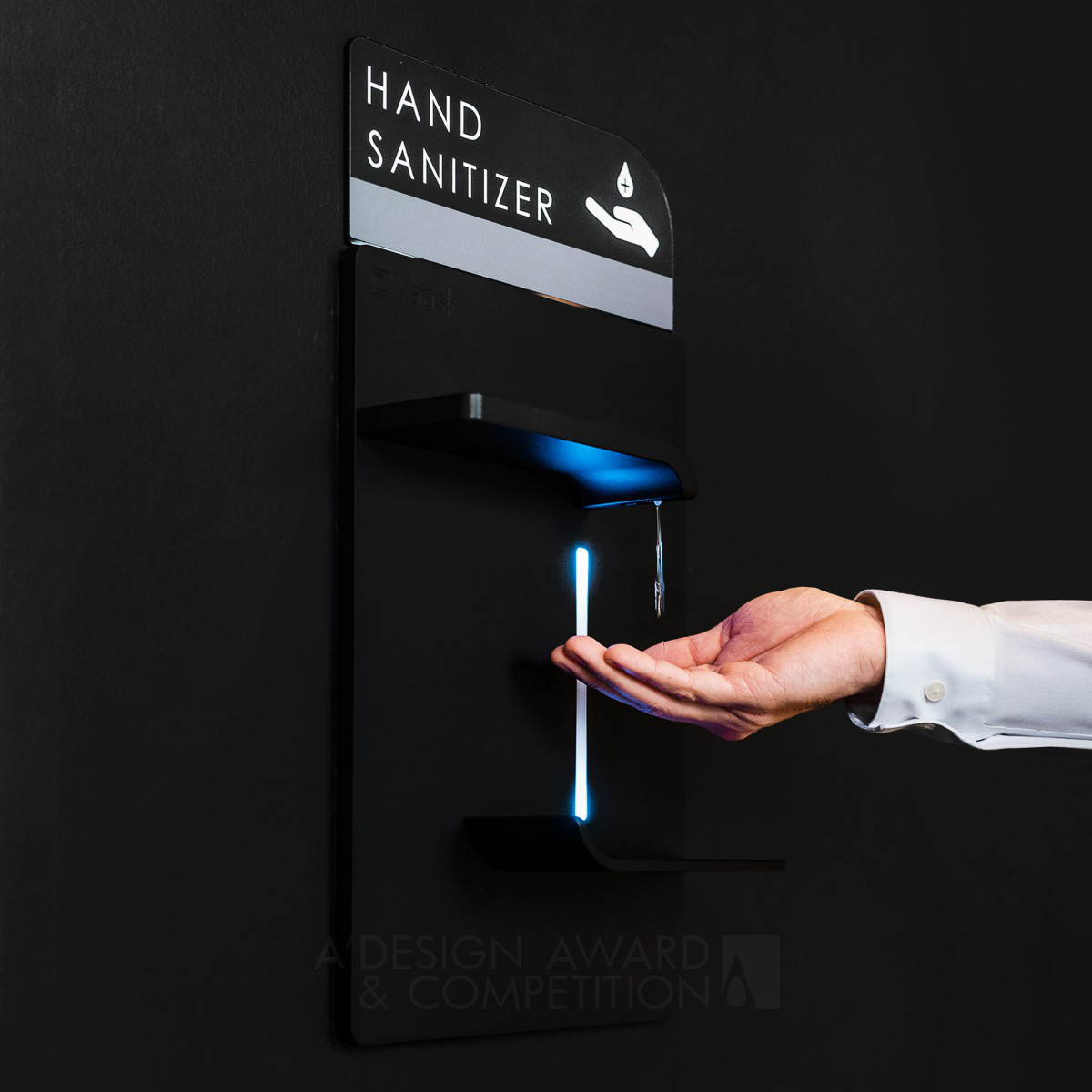 Vaask Permanent Hand Sanitizing Dispenser by Scott Sloan