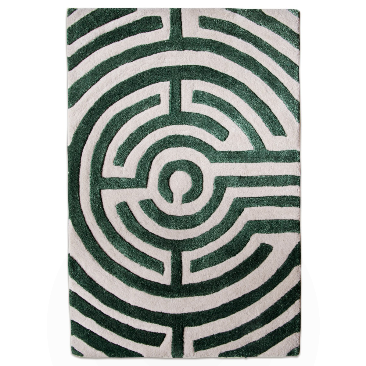 Labyrinth Collection Area Rugs: A Luxurious Interpretation of Historic Mazes