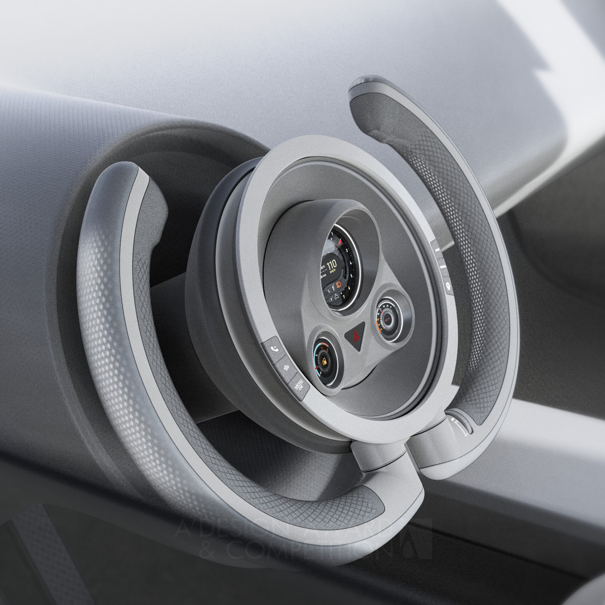 Zijie Liu Unveils Wheel X: A Revolutionary Multifunction Steering Design
