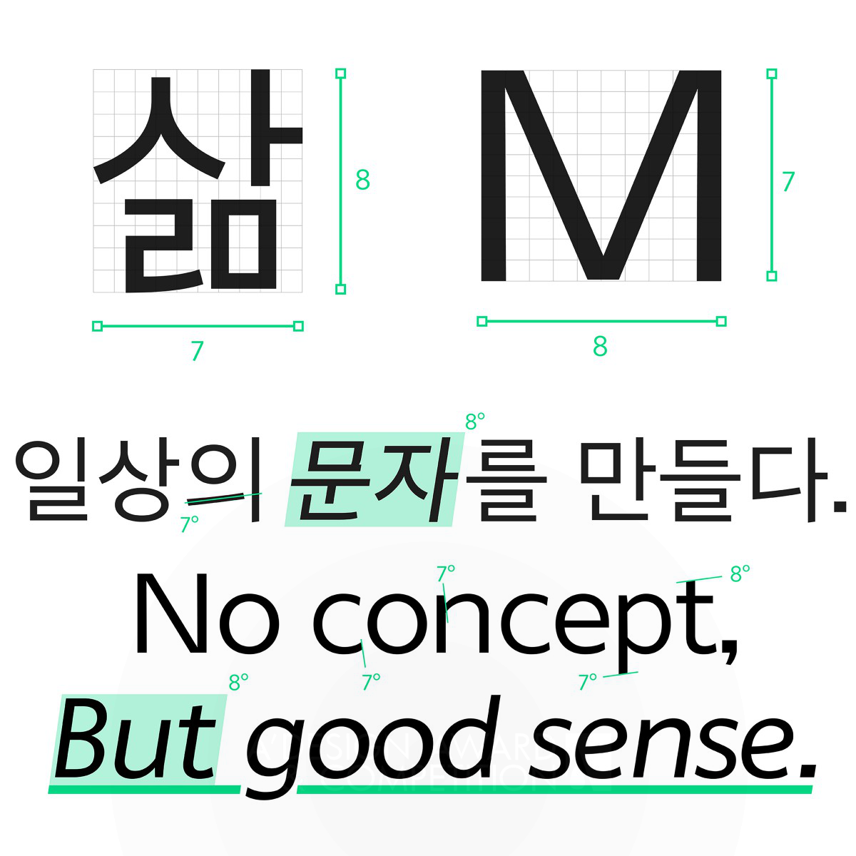 87MM Ilsang <b>Font Design