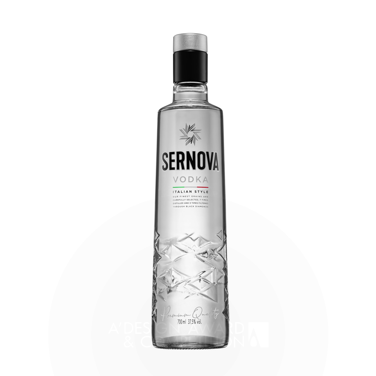 Sernova Vodka Packaging and Graphic