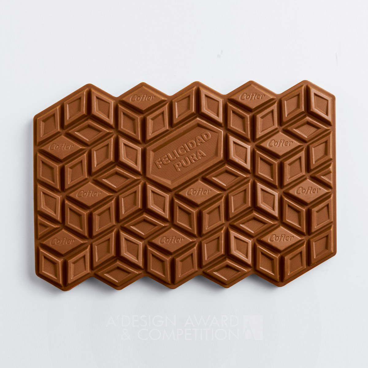 Blockazo Chocolate Bar for Sharing by Guillermo Dufranc