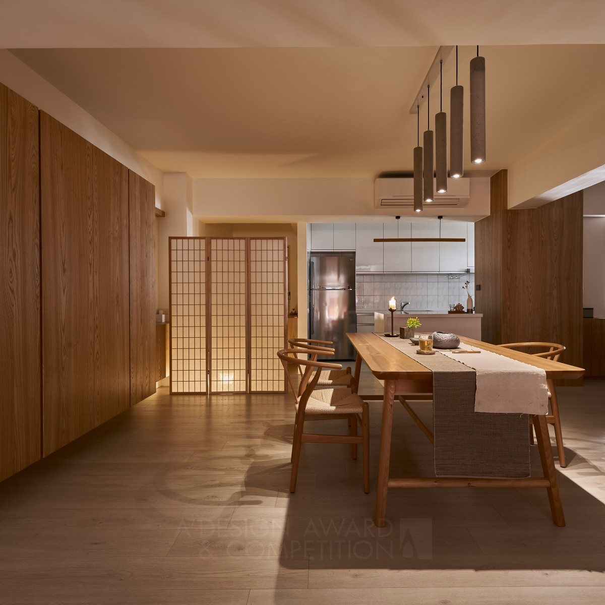 Iron Winner. Warm Twilight House by Weiting Wu