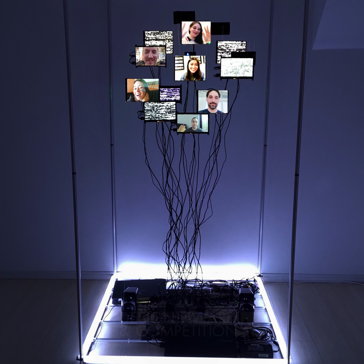 Reconnect: Eine digitale Installation, die die Verbindung in der postpandemischen Welt symbolisiert
