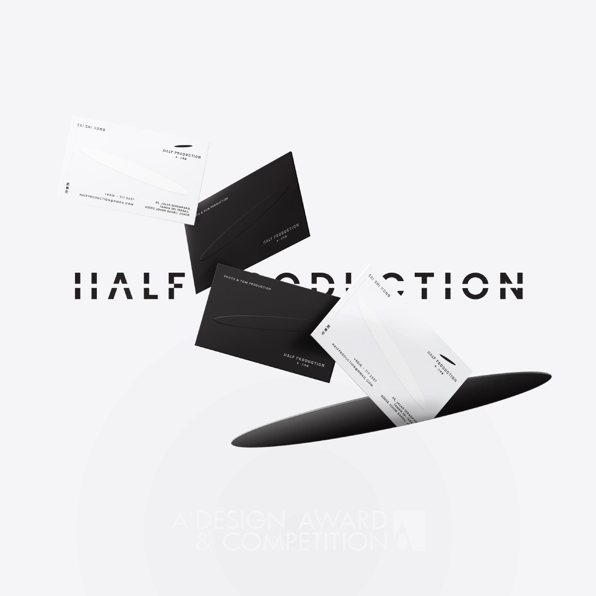 Half Production Brand Identity by Goi Jien Ming