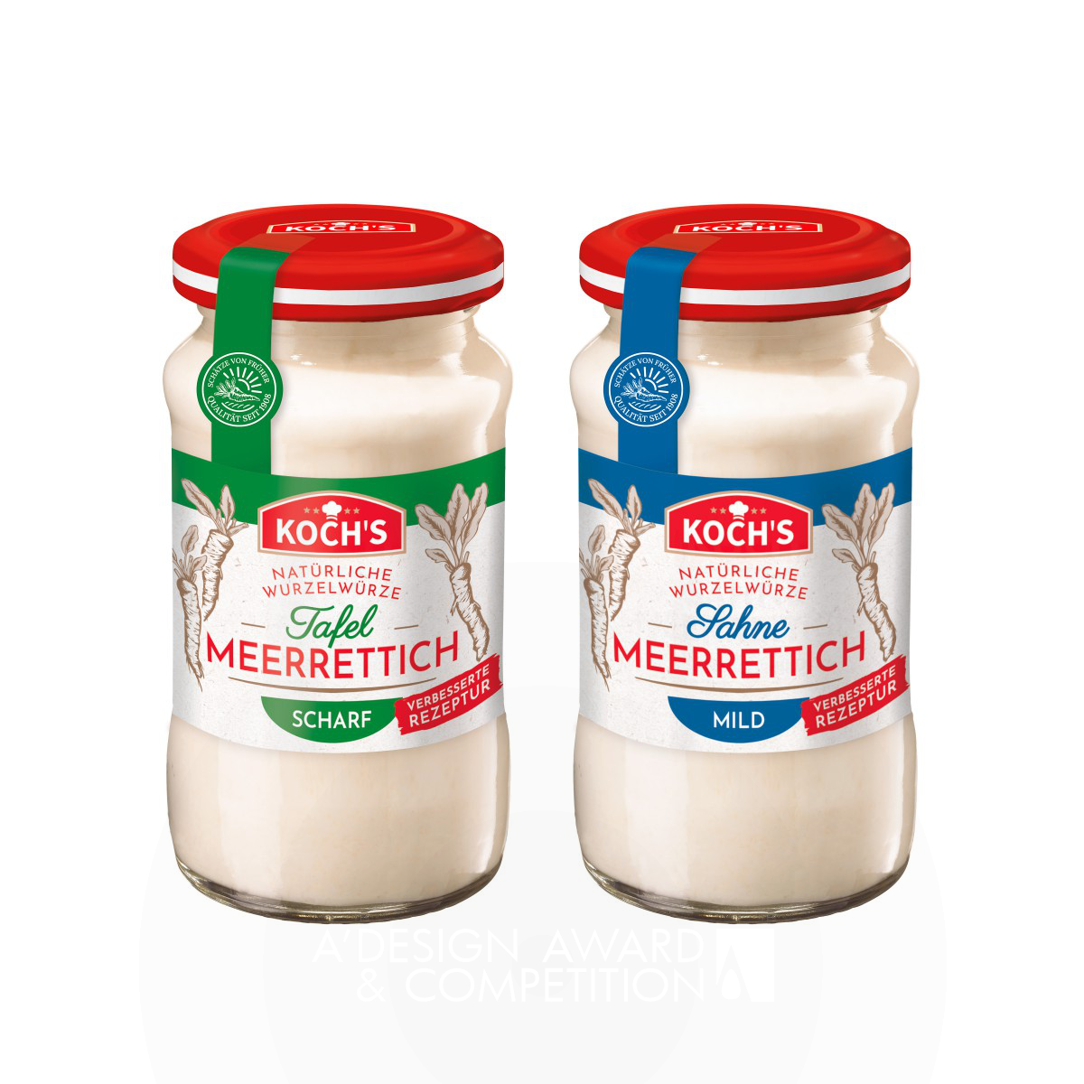 Koch's Meerrettich Rebranding by Wolkendieb Design Agency