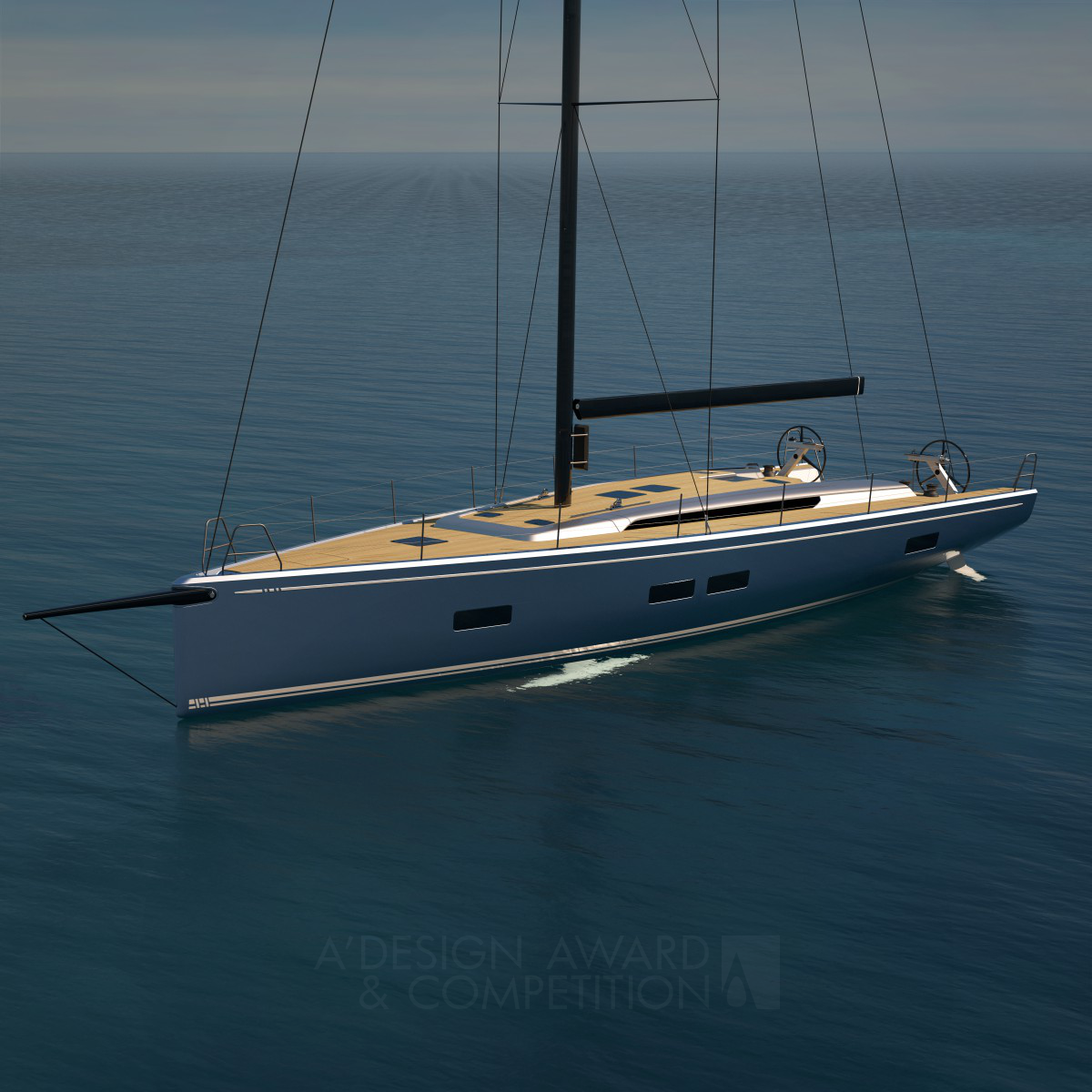 54ft Racer Cruiser High Performance Yacht by Harry Miesbauer