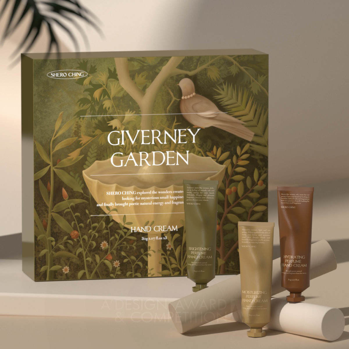 Givenery Garden Hand Cream Packaging