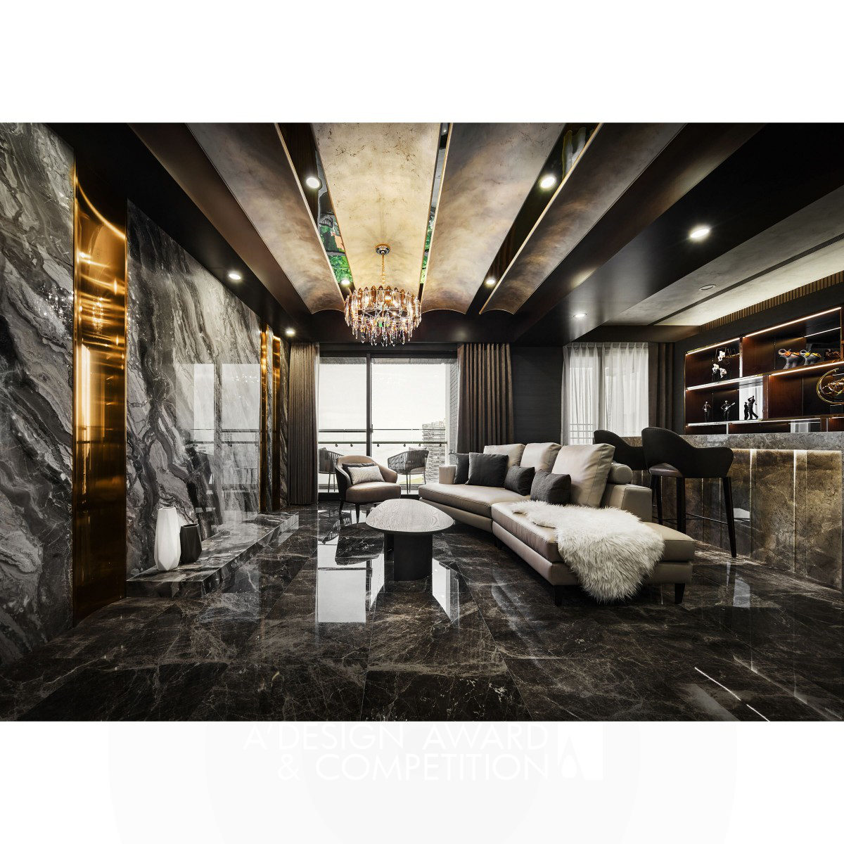 Luxurious Elegance Residential House by Yueh Ju Tsai