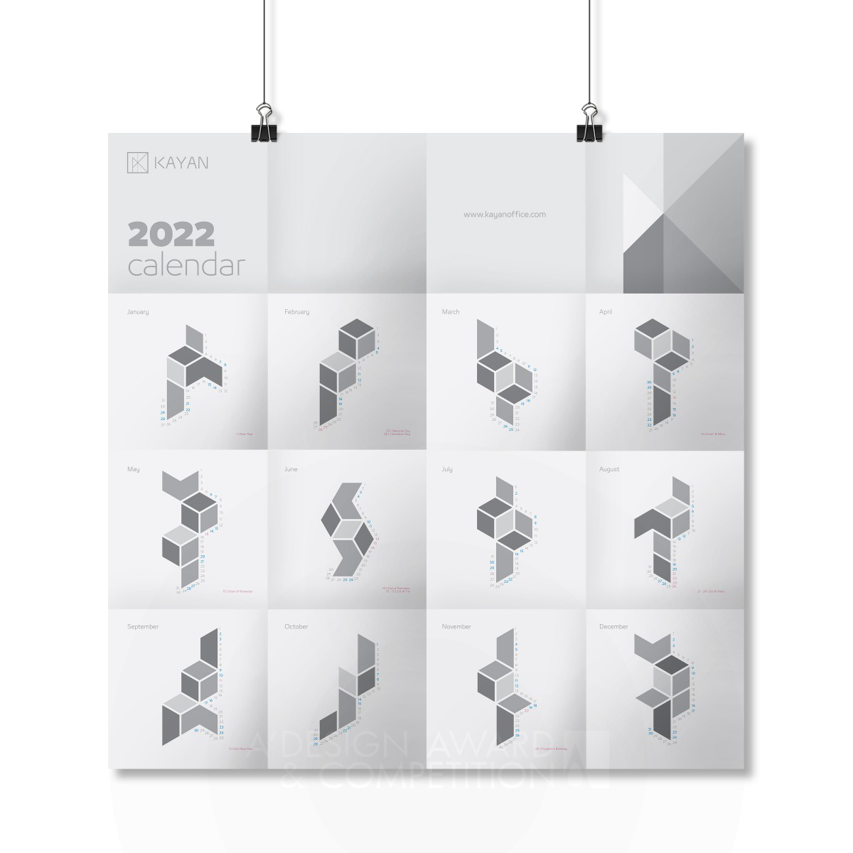 Kayan 2022 <b>Calendar