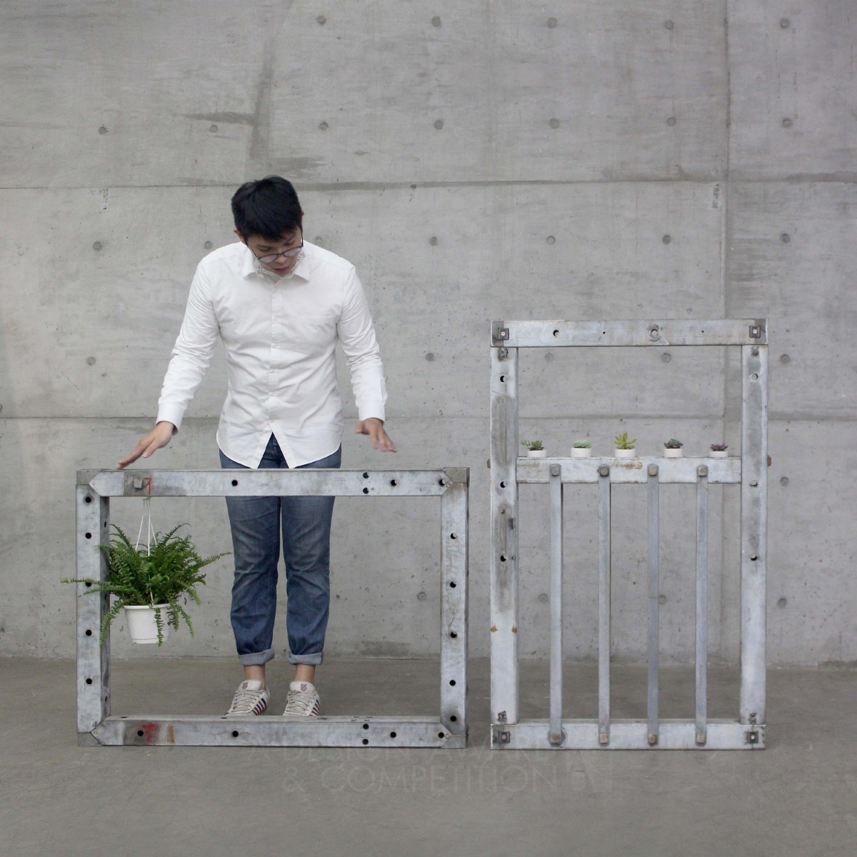 Rebloom Modularized Outdoor Frame by Victor Wu