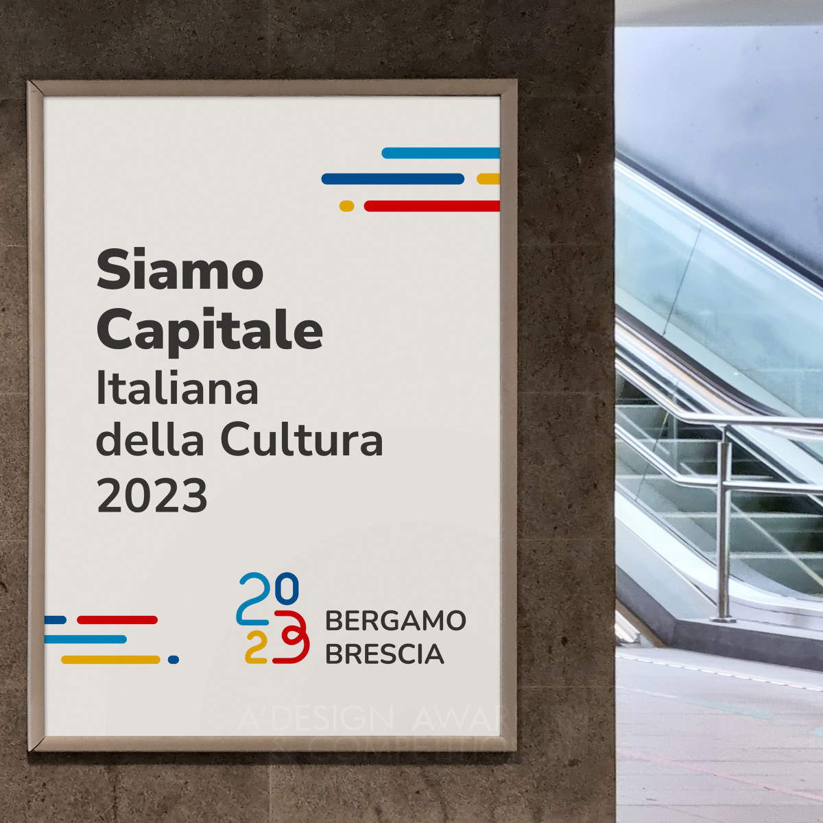 Italian Capital of Culture 2023 Logo And Launch Campaign by akomi