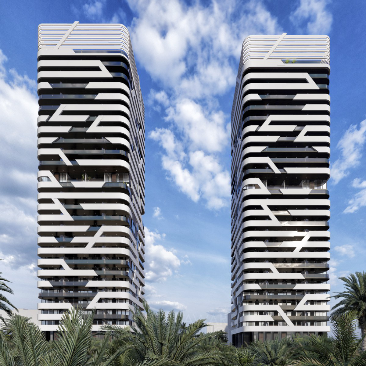 Next Towers Alicante Residential and Hotel Complex by Aryanour Djalali