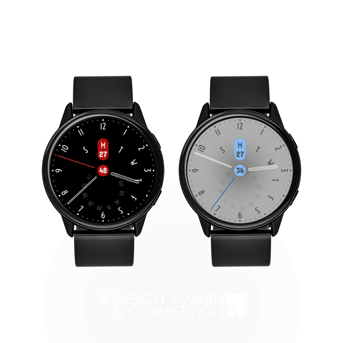 Simple Code IV Rouge And Paon <b>Smartwatch Face