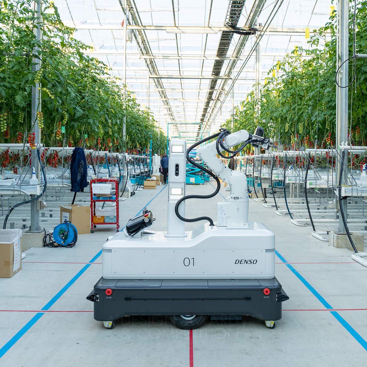 Automatic Harvester Robot by DENSO DESIGN