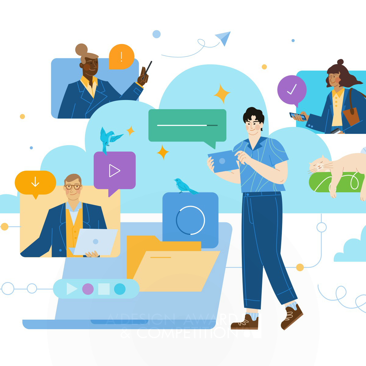 Cisco Illustration Products Need by Yidan Xie