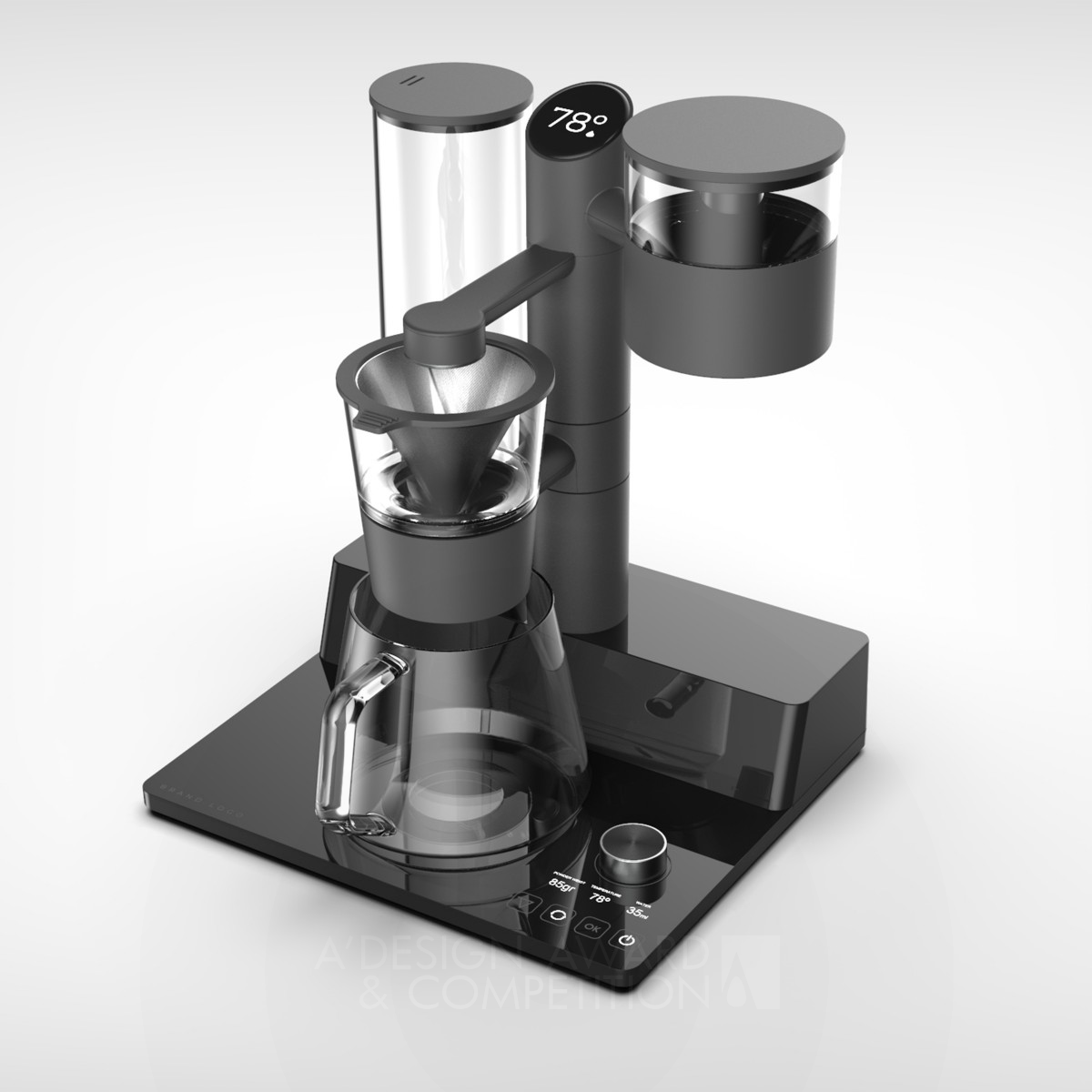 Nicola Zanetti wins Silver at the prestigious A' Home Appliances Design Award with WSD Speciality Coffee Maker.