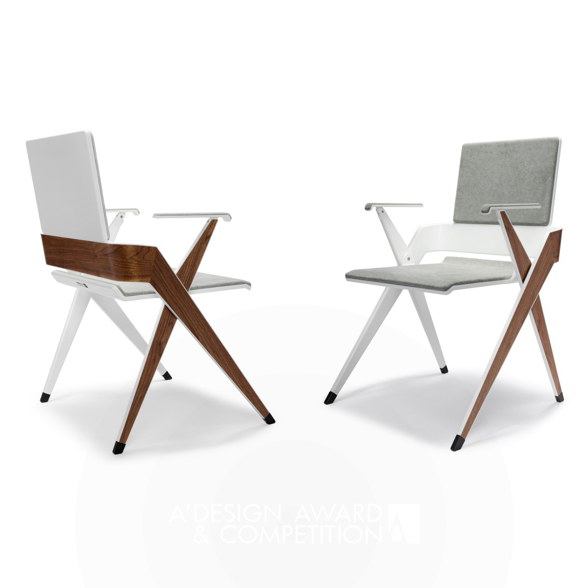 Crisscross Folding Chair by Cameron Smith