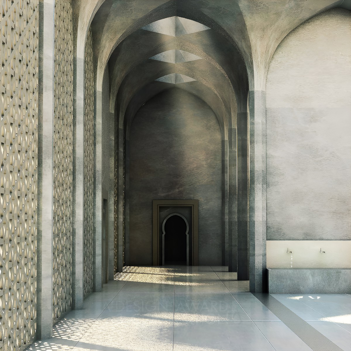 Islamic Distiller: A Mosque Design Solving Water Scarcity Issues